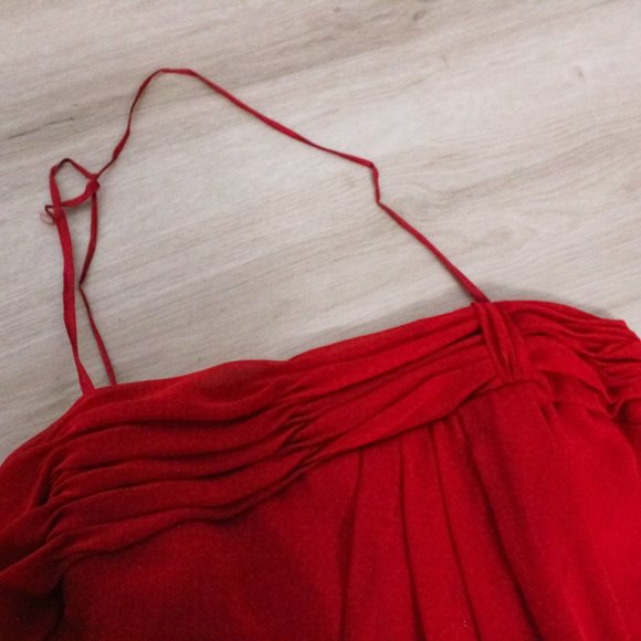 *Alan Cherry Toronto Red Strapless Dress - Picture 8 of 8